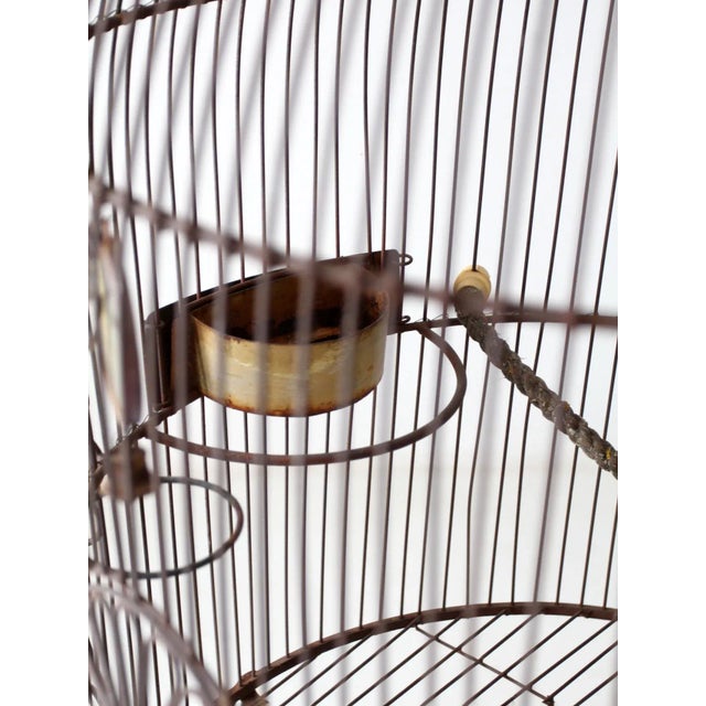 French Victorian Style Large Birdcage For Sale - Image 6 of 13