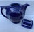 Vintage Hall Cobalt and Silver Teapot - Model 0543p 6 Cup For Sale - Image 4 of 16