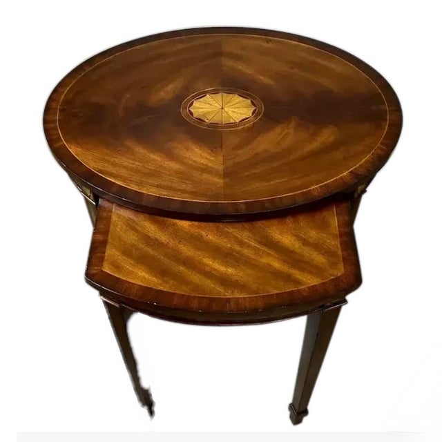 Beautiful and flexible. It’s always nice to have an extra table to share snacks and drinks with guests. Small table nests...