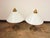 Vintage Bedside Lamps in Brass and Glass, 1970s, Set of 2 For Sale - Image 4 of 11