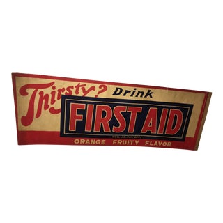 Original 'First Aid: Orange Fruity' Ad For Sale