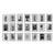'Picasso's Sculptures' Contemporary Black and White Gallery Wall of Photographs, Framed - Set of 21 For Sale