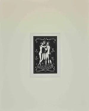 Ex Libris Giorgio Balbi, Etching, Mid-20th Century
