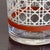 Small Mid-20th Century Woven Cane Pattern Tumblers — Set of 8 For Sale - Image 9 of 17