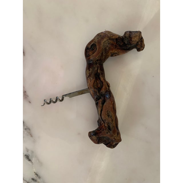 1950s Grape Vine Wood French Corkscrew For Sale - Image 11 of 11