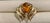 4 Carat Oval Citrine and Diamond Ring in 14 Karat Yellow Gold, Estate For Sale - Image 4 of 18