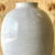 Alabaster Vintage Boho Crackle Glaze Raku Floor Vase For Sale - Image 8 of 12