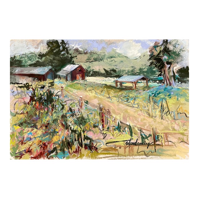 Susan Glendenning Pacific Northwest Landscape Pastel For Sale