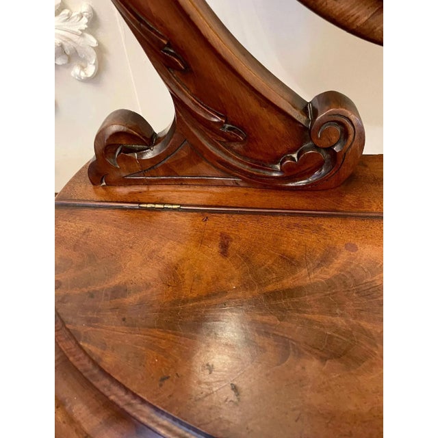 Antique Mahogany Dressing Table Mirror For Sale - Image 6 of 11