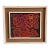 Framed Kuna Mola Textile Panel From Panama W/ Figurative Reverse Applique For Sale