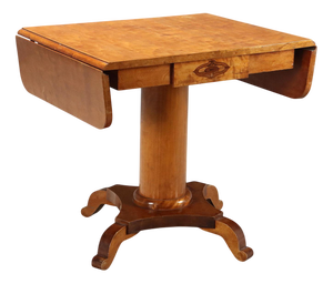 Maple Side Table with Drop Leaves