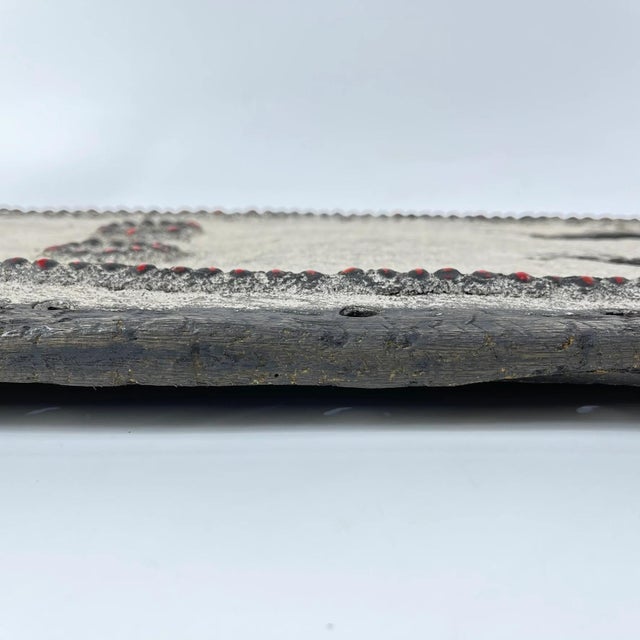 Off-white Early 20th Century Toussian Loniake Plank Mask Burkina Faso For Sale - Image 8 of 9