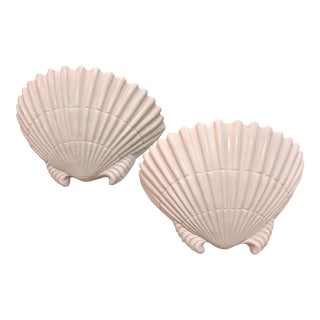 Wall "Clam Shell" Sconces For Sale