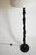 Africanist Ebonised Wood Floor Lamp, 1970s For Sale - Image 4 of 6