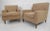 Mid-Century Modern His and Her Club Chairs - a Pair For Sale In New York - Image 6 of 8