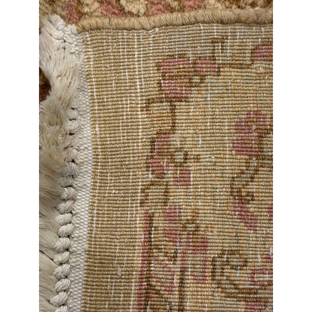 1960s Vintage Persian Kerman Hand-Knotted Rug - 5′11″ × 9′4″ For Sale - Image 9 of 15