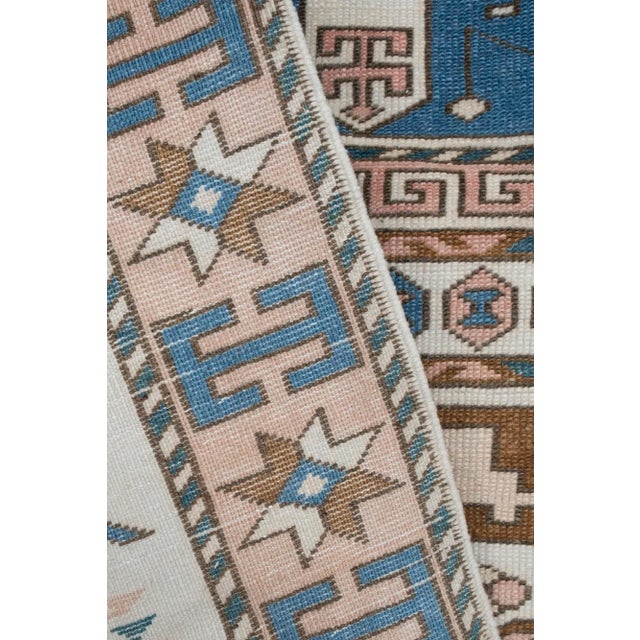 Vintage Turkish Geometric and Animal Design Rug 3'5" X 6' For Sale - Image 11 of 13