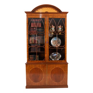 Antique George III Revival Bookcase, 1900s For Sale