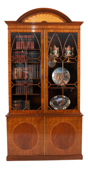 Antique George III Revival Bookcase, 1900s