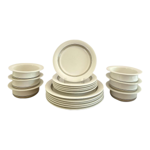 Late 20th Century Finland of Arabia Seita Arctica Dinner Set - 21 Piece