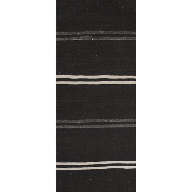Turkish. Goat Hair Kilim Runner - Stair Carpet 2'4'' X 19'5'' For Sale - Image 4 of 10