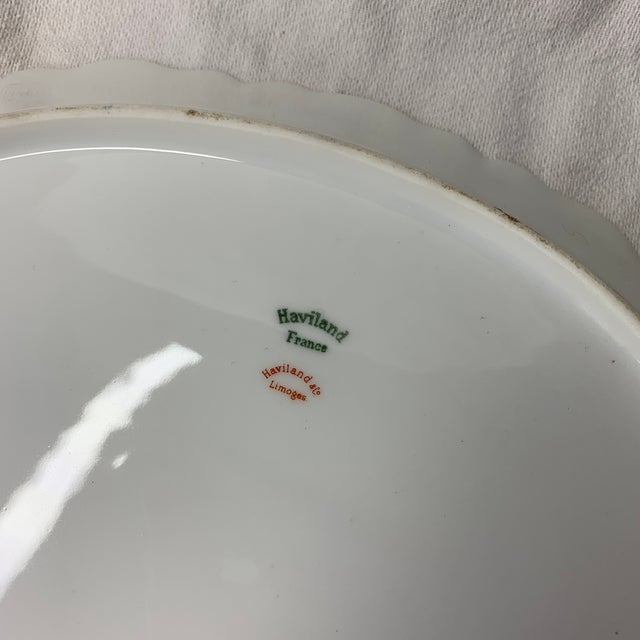 Vintage Haviland Limoges Roses Serving Dishes Set of 4 For Sale In Chicago - Image 6 of 6