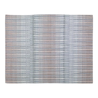 Indian Modern Hand Loom Bamboo Rug, 7'7"x10' For Sale