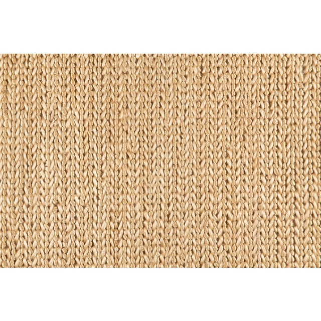 Part & Parcel Goods Jute Weave Runner, 2’6”x10’, Natural For Sale - Image 4 of 5