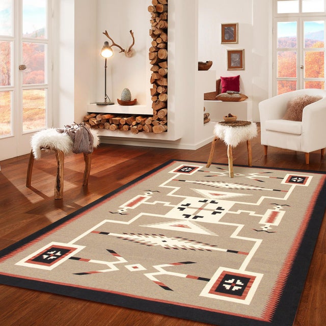2020s Pasargad Home Tuscany Mocha Wool Area Rug- 8' 9'' X 12' 1'' For Sale - Image 5 of 5