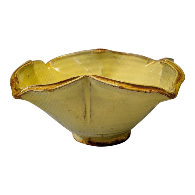 Walter Bosse Fluted Bowl, 1930's, Austria For Sale