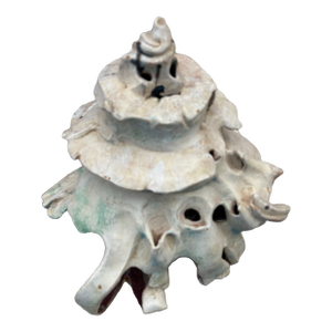 1990s Matthew Burton Ceramic Seashell Sculpture