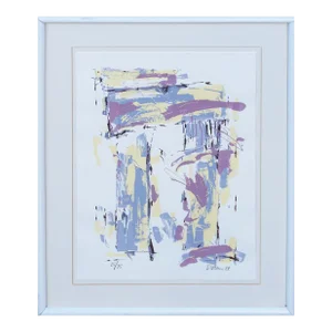 Yellow & Mauve Abstract -- the Path Forward by DiPierro