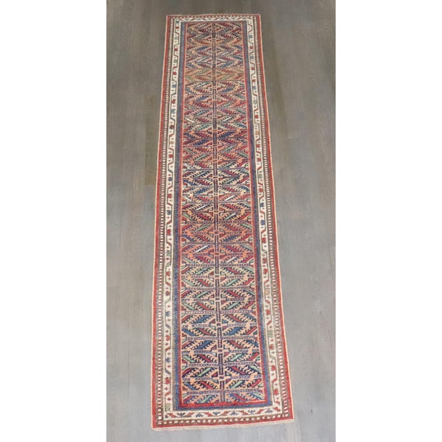 Early 20th Century Early 20th Century Narrow Persian Kurd Runner - 2' x 6'6" For Sale - Image 5 of 7