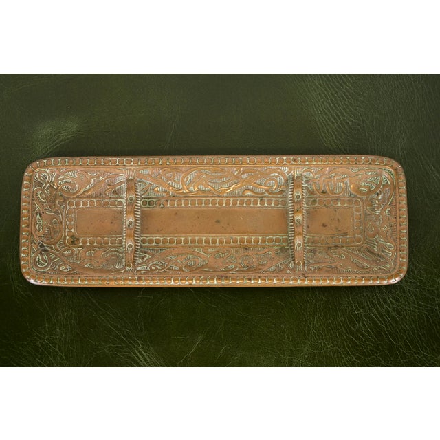 Marshall Field & Co. Antique Viking Bronze Pen Tray, Circa 1910 For Sale - Image 12 of 12