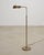 Art Deco Style Patinated Brass Adjustable Pharmacy Floor Lamp For Sale - Image 11 of 15