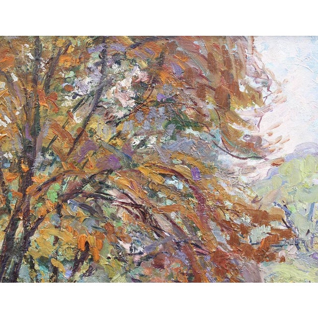 Marie de Nivouliès de Pierrefort, Le Jardin du Luxembourg, 1910, Oil on Canvas, Framed For Sale - Image 14 of 18