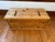 Wood Vintage Spanish Colonial Style Pine Trunk Blanket Chest With Iron Hardware For Sale - Image 7 of 9