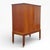 Mid-Century Modern Danish Teak Bar Cabinet on Castors, 1970s For Sale - Image 6 of 11