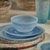 Contemporary Barren 9.75" Alabaster Glass Bowls, Set of 2 For Sale - Image 3 of 5