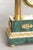 Mid 20th Century Empire Style Malachite and Gilt Bronze Portico Clock For Sale - Image 4 of 8