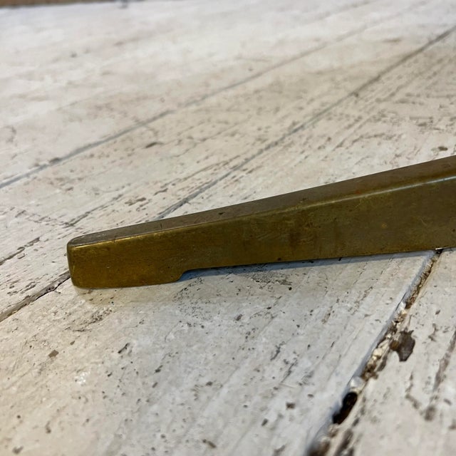 Mosaic Glass and Brass Table Kagan Dunbar Style For Sale In Cleveland - Image 6 of 11