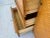 Brown Vintage Founders MCM Dresser With Glass Top & Mirror For Sale - Image 8 of 14