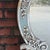 Mid 20th Century 1960s Rococo Revival Wall Mirror Newly Painted in Swedish Gustavian Style Linen White and Light Blue For Sale - Image 5 of 15