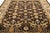 Brown Antique Peshawar Handmade Allover Designed Wool Rug For Sale - Image 10 of 10