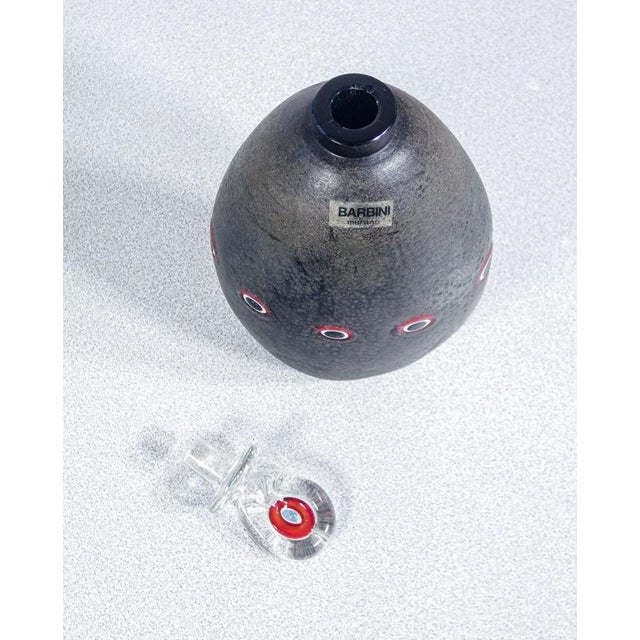 Blown Glass Vases by A. Barbini, Set of 2 For Sale - Image 6 of 18