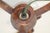 Bronze Vintage Jg Rempp Hand-Forged Wrought Iron Lamp Signed For Sale - Image 8 of 8