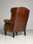 Wingback Club Chair in Sheep Leather For Sale - Image 5 of 18