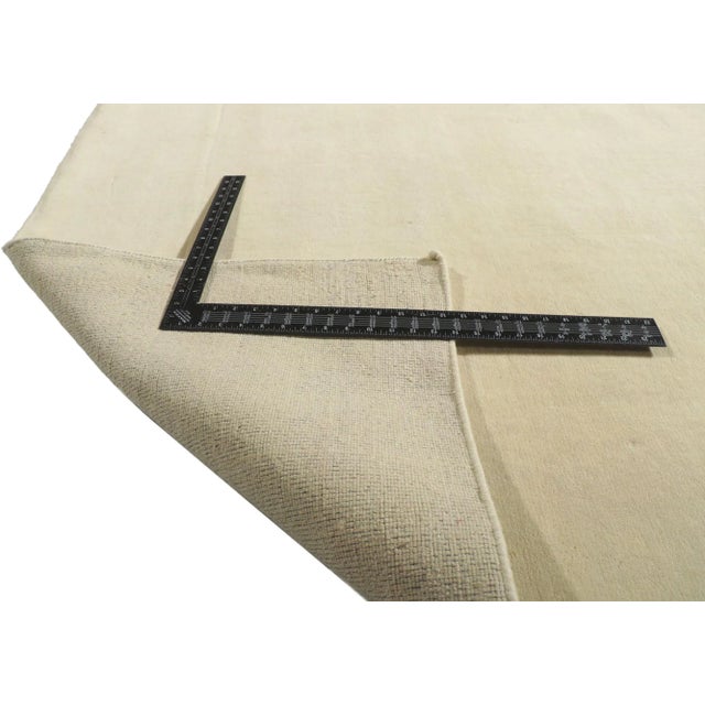 Early 21st Century Contemporary Ivory Rug With Luxe Minimalist Style - 08'11 X 11'11 For Sale - Image 5 of 9