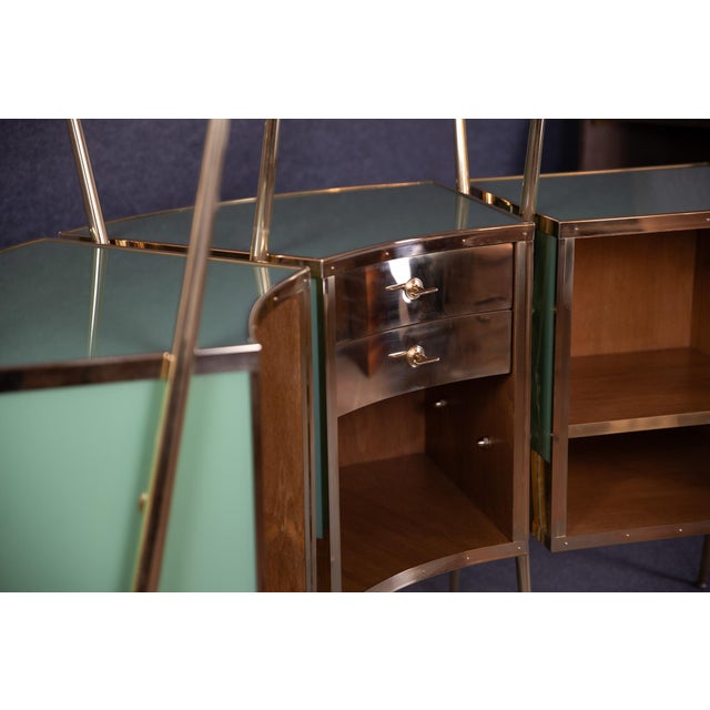 Gio Ponti-Inspired Dry Bar by Justfurnituress For Sale - Image 9 of 12
