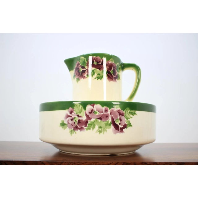 Ceramic Tableware Set by Urbach Freres, 1920s, Set of 2 For Sale - Image 4 of 9